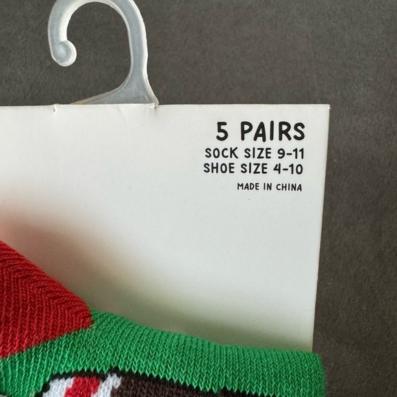 Pickle & Dot Christmas Novelty Socks - 5 Pack NWT - Picture 5 of 5